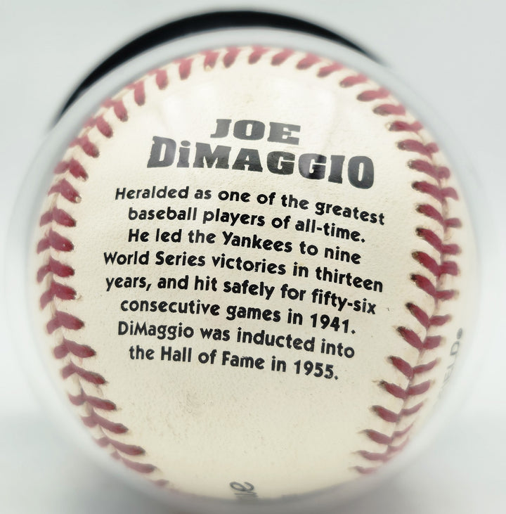 Joe DiMaggio Signed Official JD Logo League Baseball Yankees Auto GM 10 Beckett