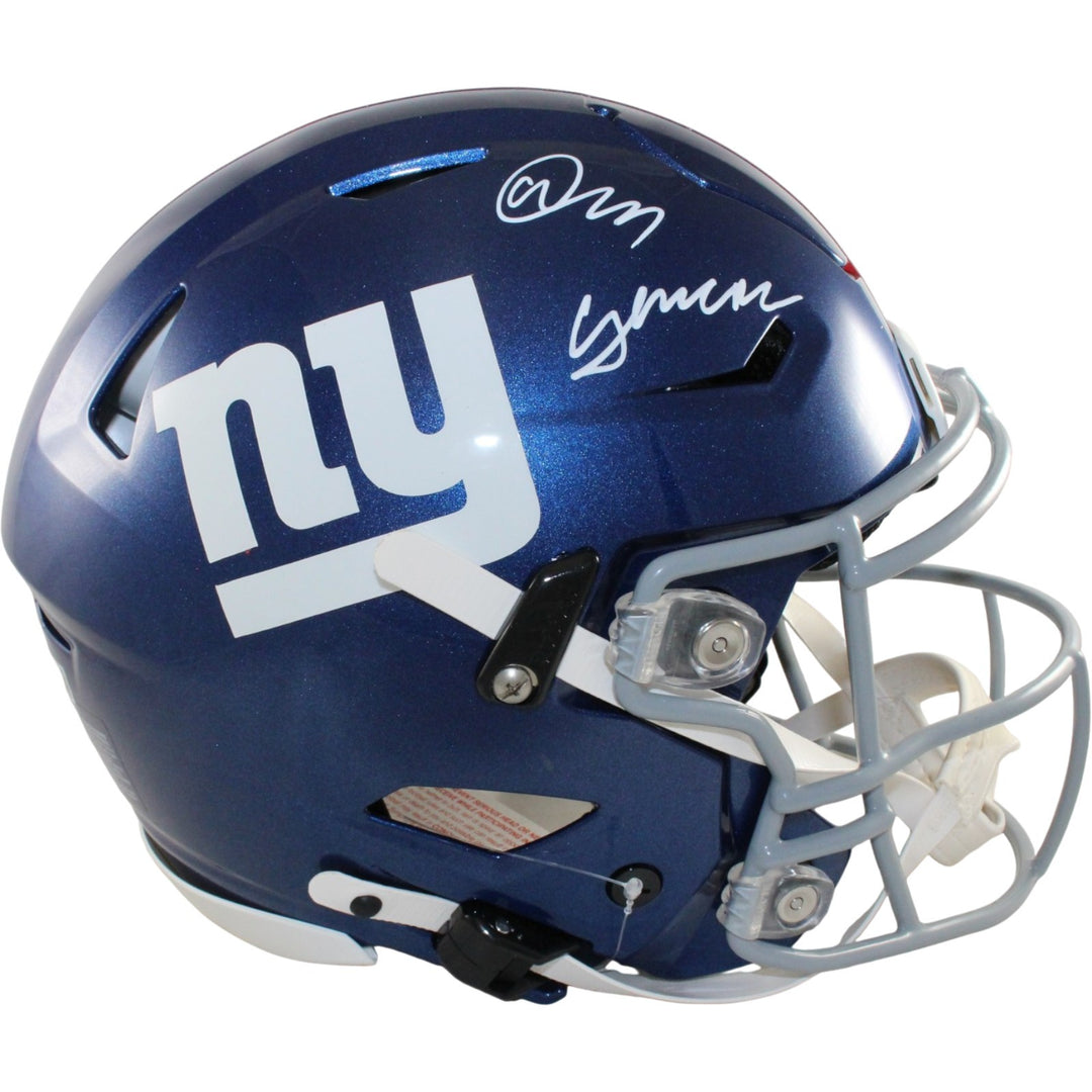 Abdul Carter Autographed New York Giants SpeedFlex Helmet G Men Beckett W 56885