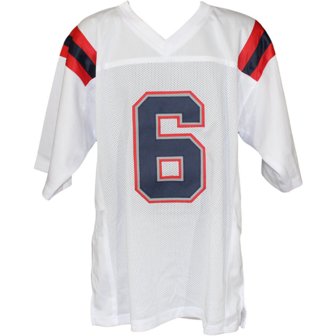 Christian Gonzalez Autographed Pro Style Size XL White Jersey Beckett 50956