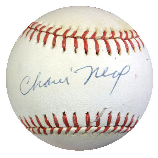 Charlie Neal Autographed Signed Official NL Baseball Brooklyn Dodgers PSA/DNA