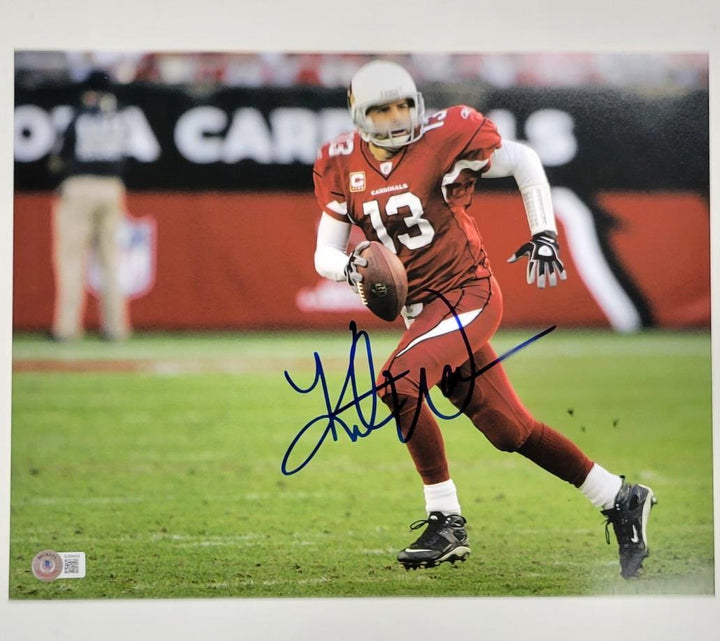 Kurt Warner signed Cardinals 11x14 Photo #2 autograph ~ Beckett BAS Holo