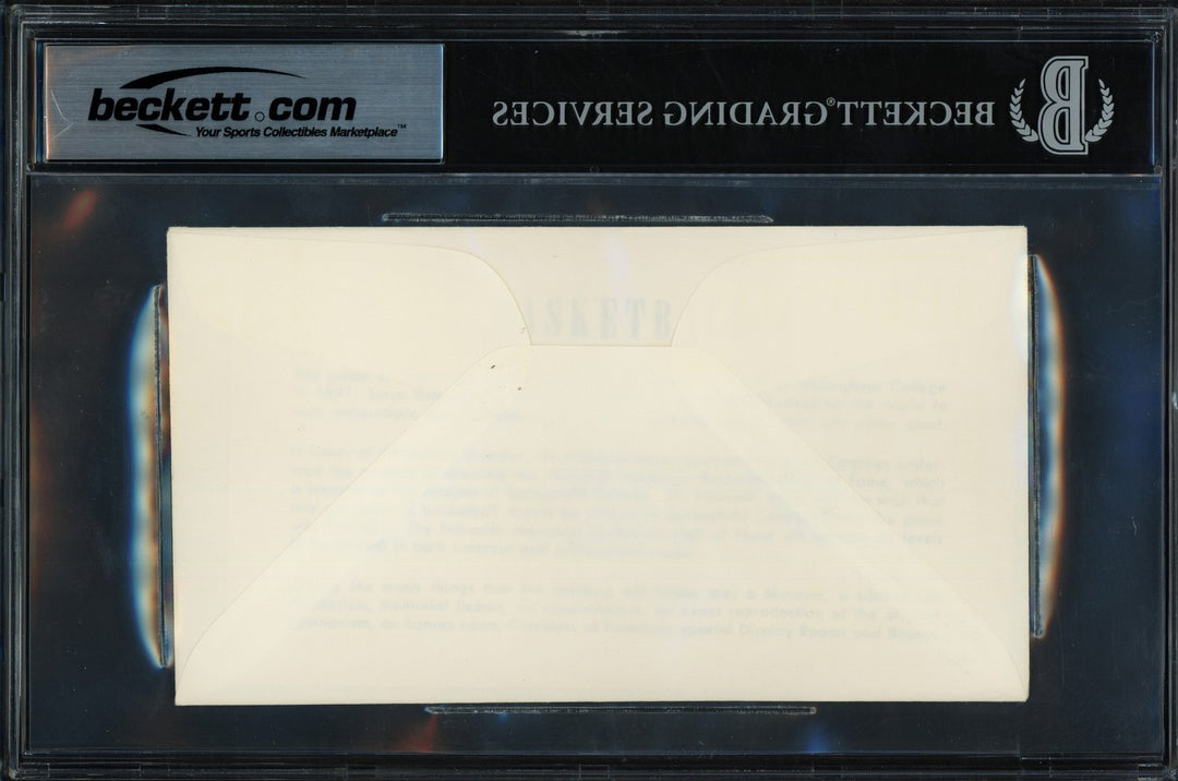 John Wooden Autographed Signed 1961 First Day Cover UCLA Beckett BAS #17402120