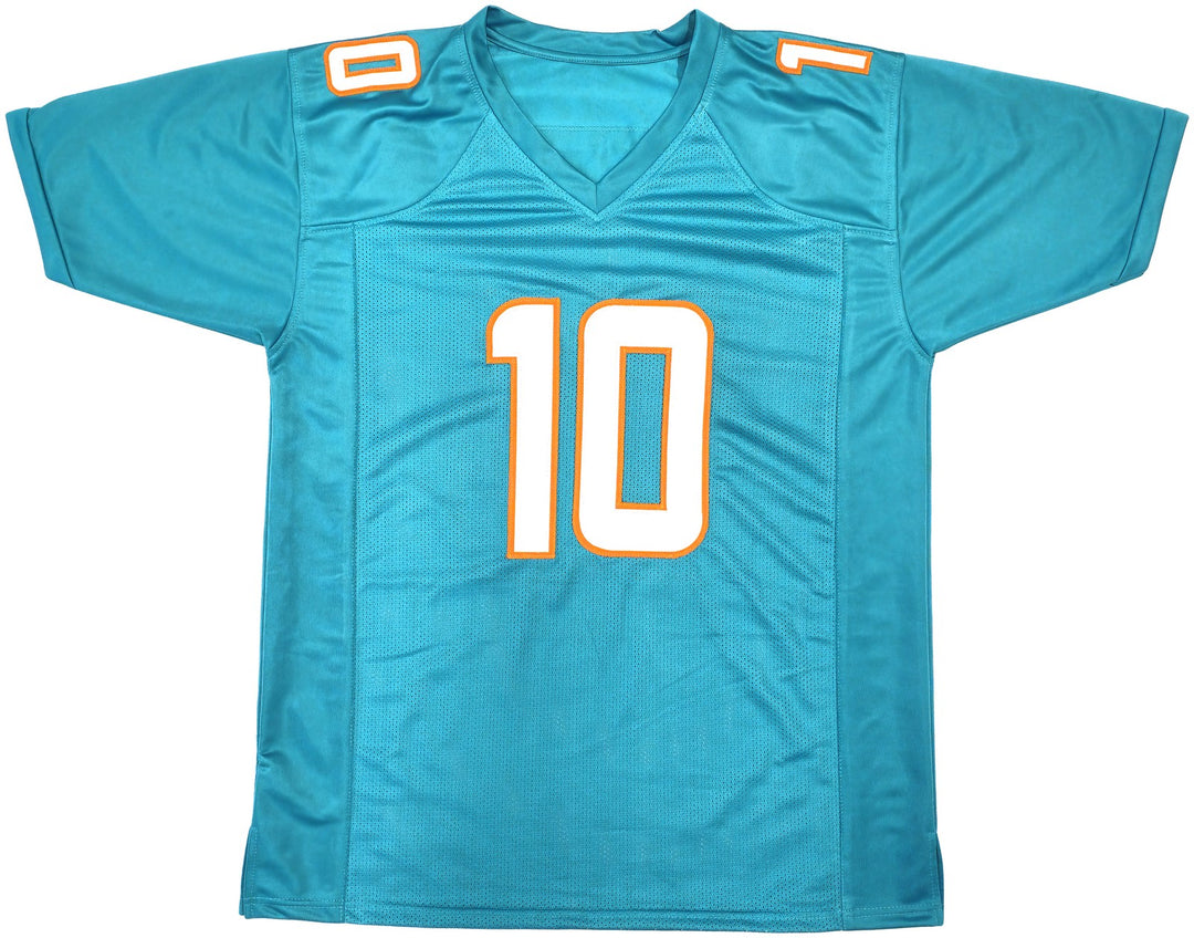 Miami Dolphins Tyreek Hill Signed Teal Jersey Beckett Wit