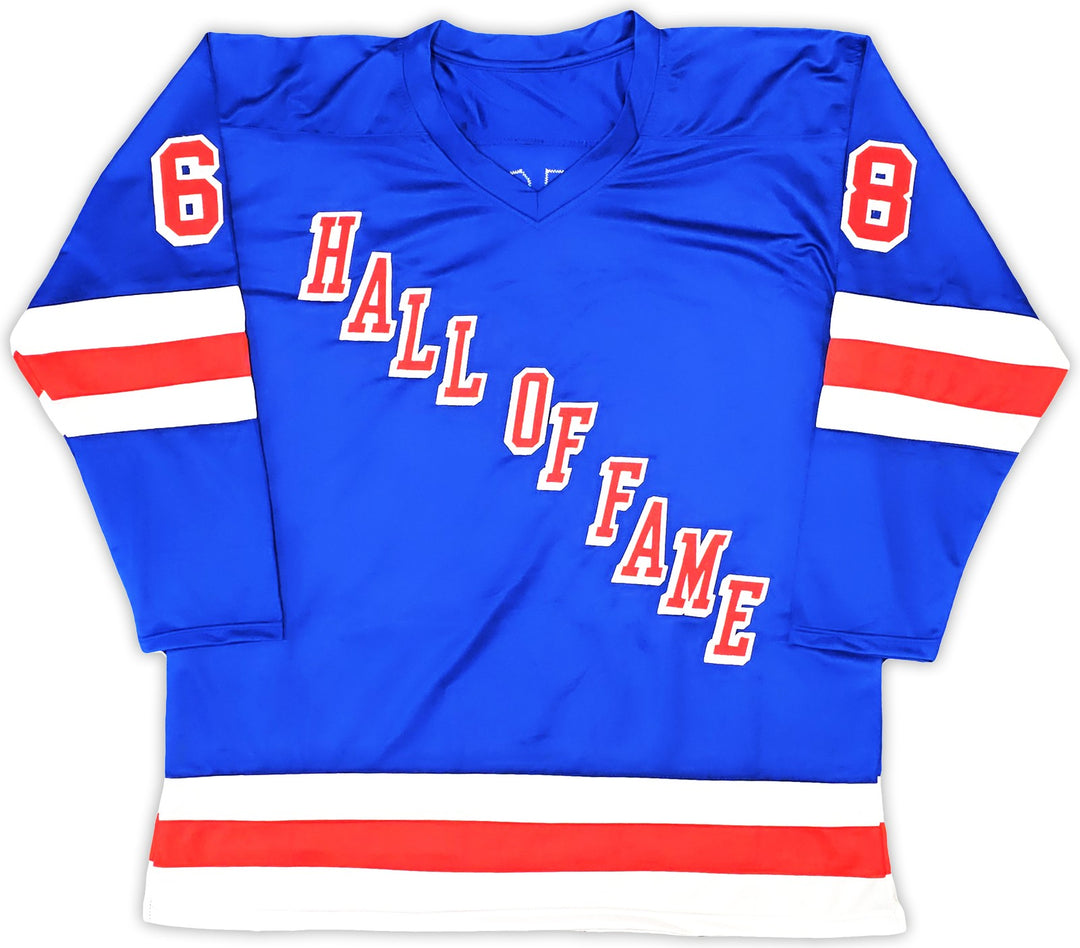 New York Rangers Jaromir Jagr Signed Blue, Red & White Jersey Beckett Wit