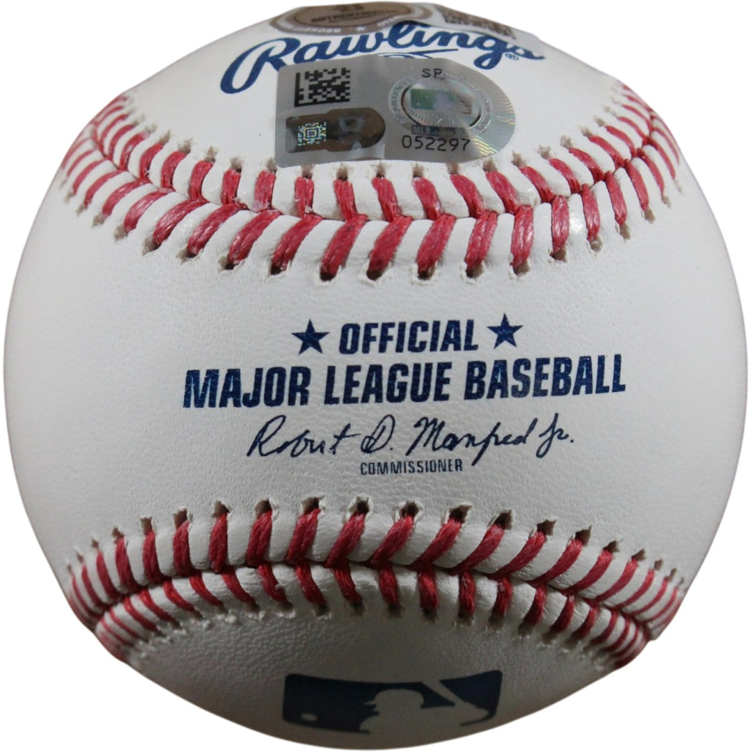 Jose Ramirez Autographed/Signed Cleveland Guardians OML Baseball Beckett 56299