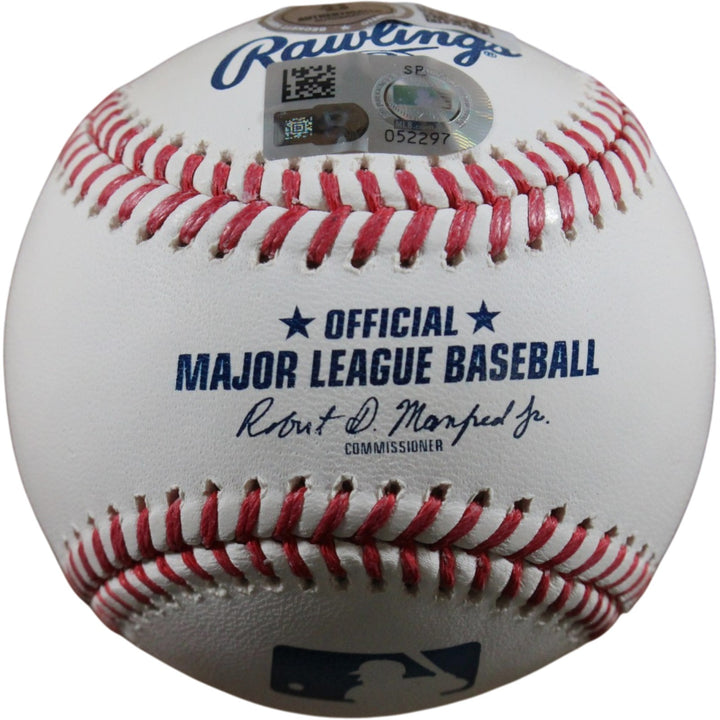 Jose Ramirez Autographed/Signed Cleveland Guardians OML Baseball Beckett 56299