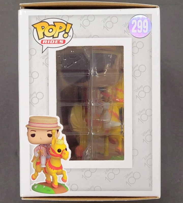 Dick Van Dyke signed Bert Disney Mary Poppins Funko Pop! Rides 299 autograph JSA