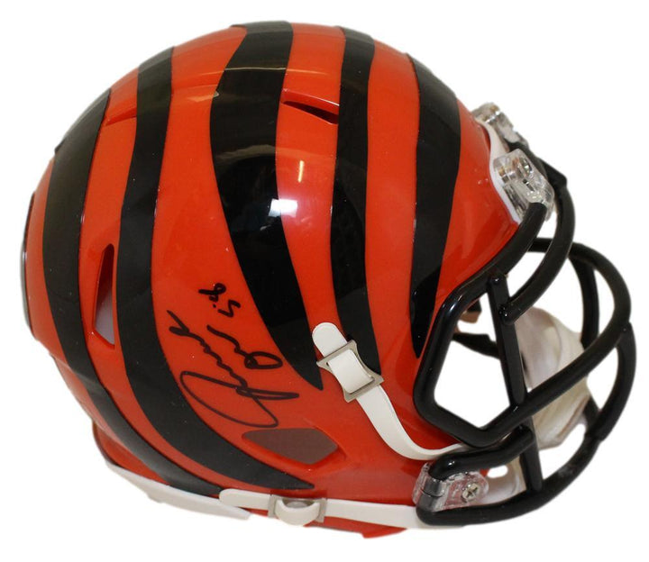 Joseph Ossai Signed Cincinnati Bengals Speed Mini Helmet Beckett BAS 34699