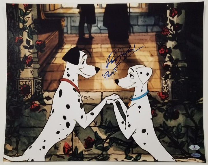 ROD TAYLOR Signed 16x20 Photo #2 Voice of PONGO 101 Dalmatians BECKETT BAS COA
