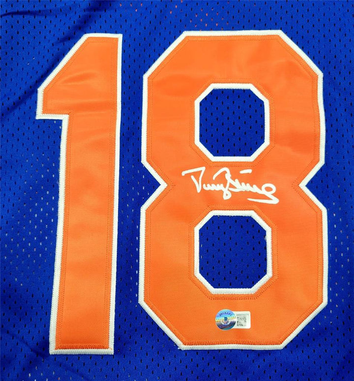 Darryl Strawberry FULL autograph signed New York Mets Jersey ~ BAS Witness Holo