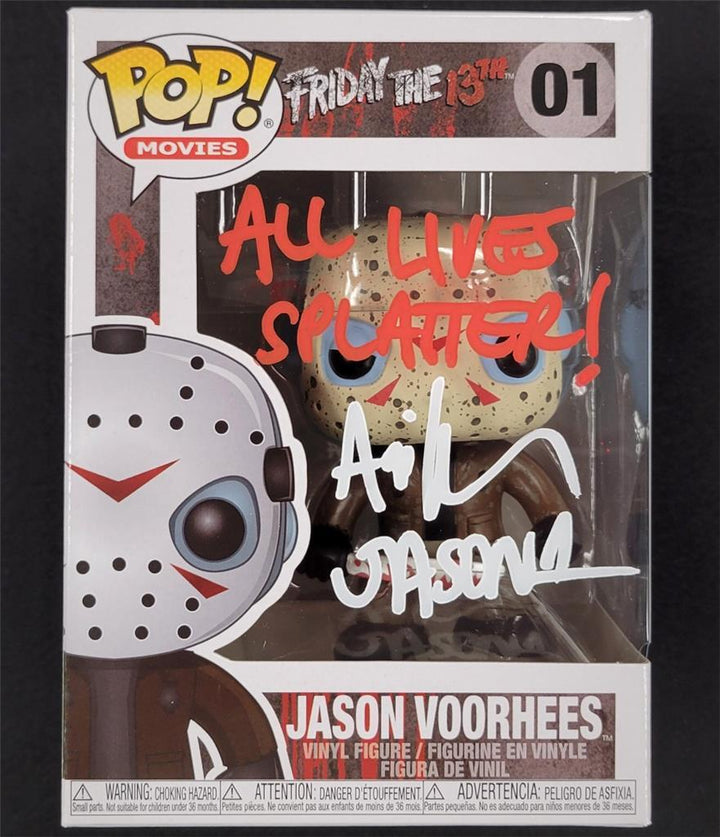 Ari Lehman signed RARE INSCRIPTION Friday the 13th Funko Pop auto ~ Beckett BAS