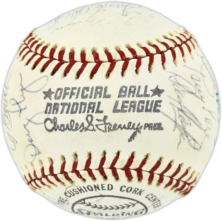 1976 Reds WS Champs Signed Feeney NL Baseball Beckett PSA/DNA