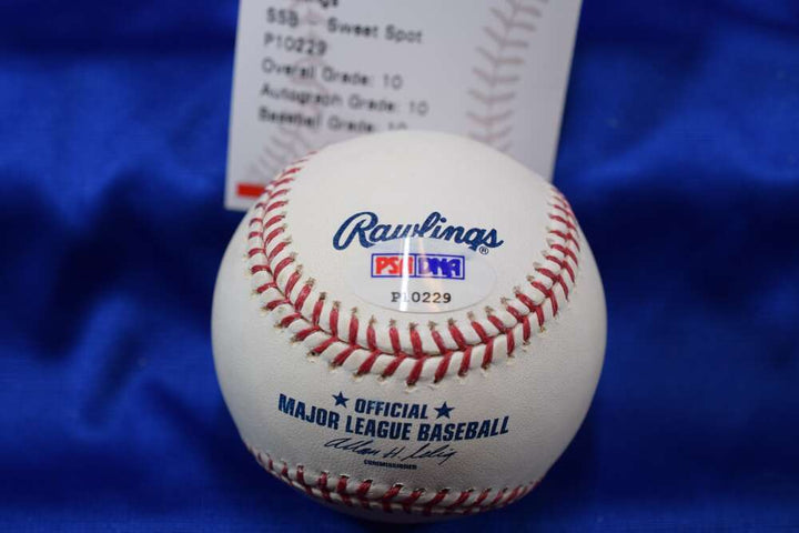 Gary Carter Gem Mint 10 PSA DNA Autograph Major League Signed Baseball