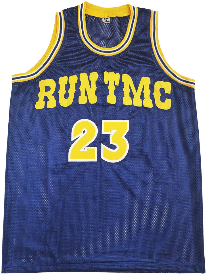 Golden State Warriors Mitch Richmond Signed Blue Jersey "HOF 2014" Beckett Wit