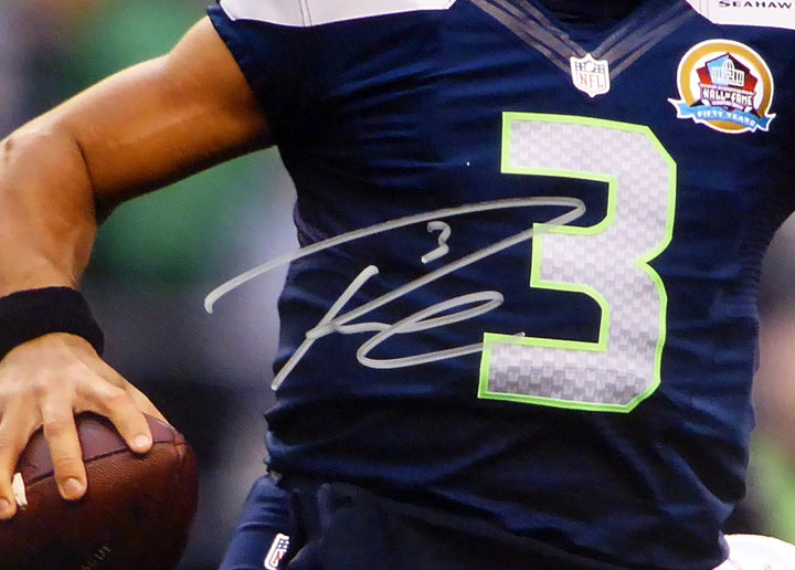 Russell Wilson Autographed Signed 16x20 Photo Seattle Seahawks RW Holo