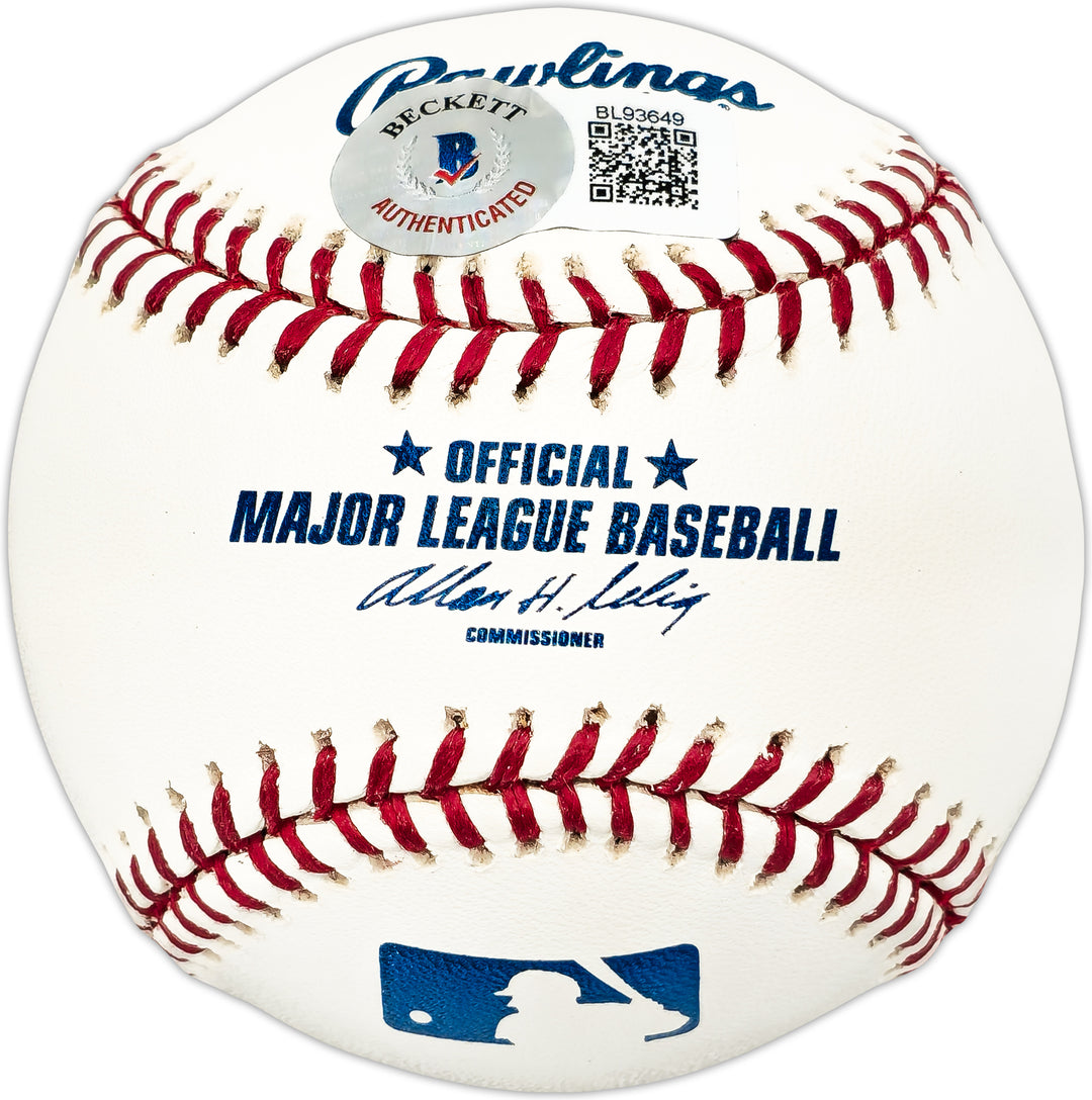 Bruce Froemming Autographed MLB Baseball Umpire Beckett BL93649