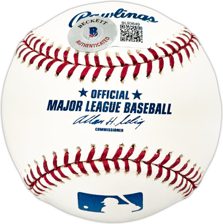 Bruce Froemming Autographed MLB Baseball Umpire Beckett BL93649