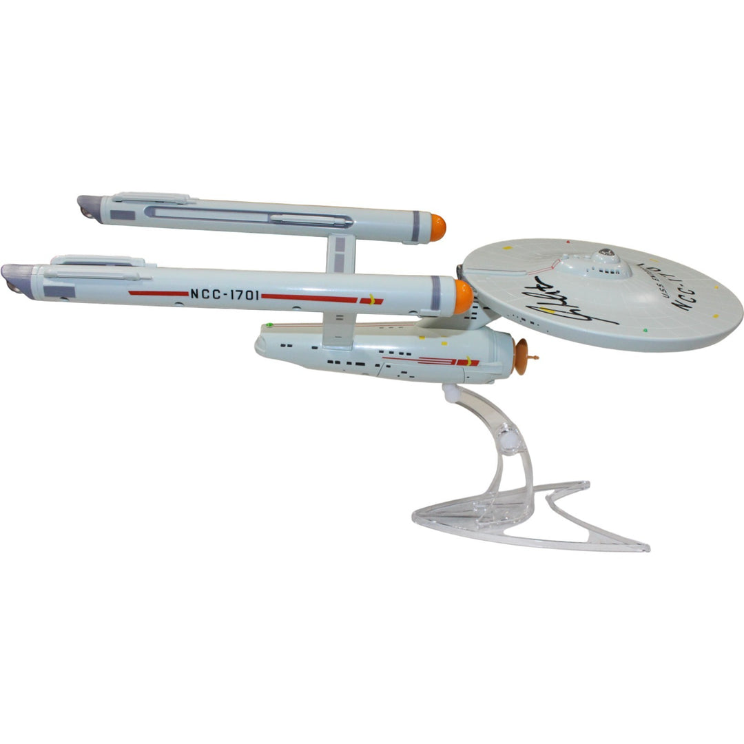 William Shatner Autographed Star Trek 21" USS Enterprise Ship Beckett 54591