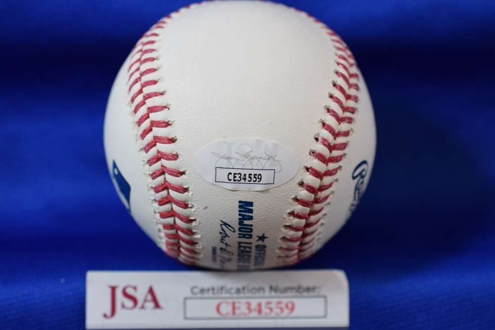 Robert Manfred Jr JSA COA Autograph OML Major League Signed Baseball