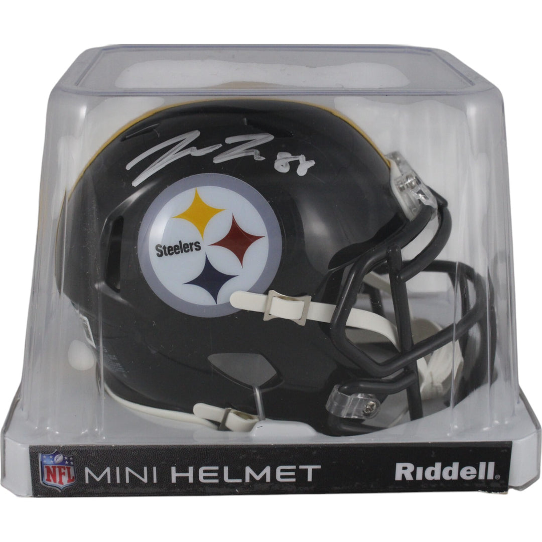 Pat Freiermuth Autographed/Signed Pittsburgh Steelers Mini Helmet Beckett 49018