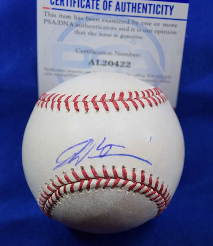 Dontrelle Willis PSA DNA Coa Autograph Major League OML Signed Baseball