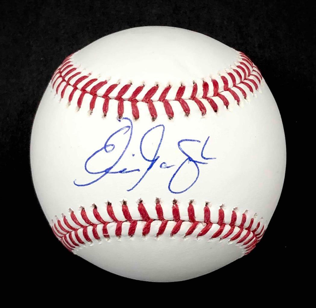 Eric Gagne full name autograph signed MLB Baseball BAS Beckett Witness Hologram