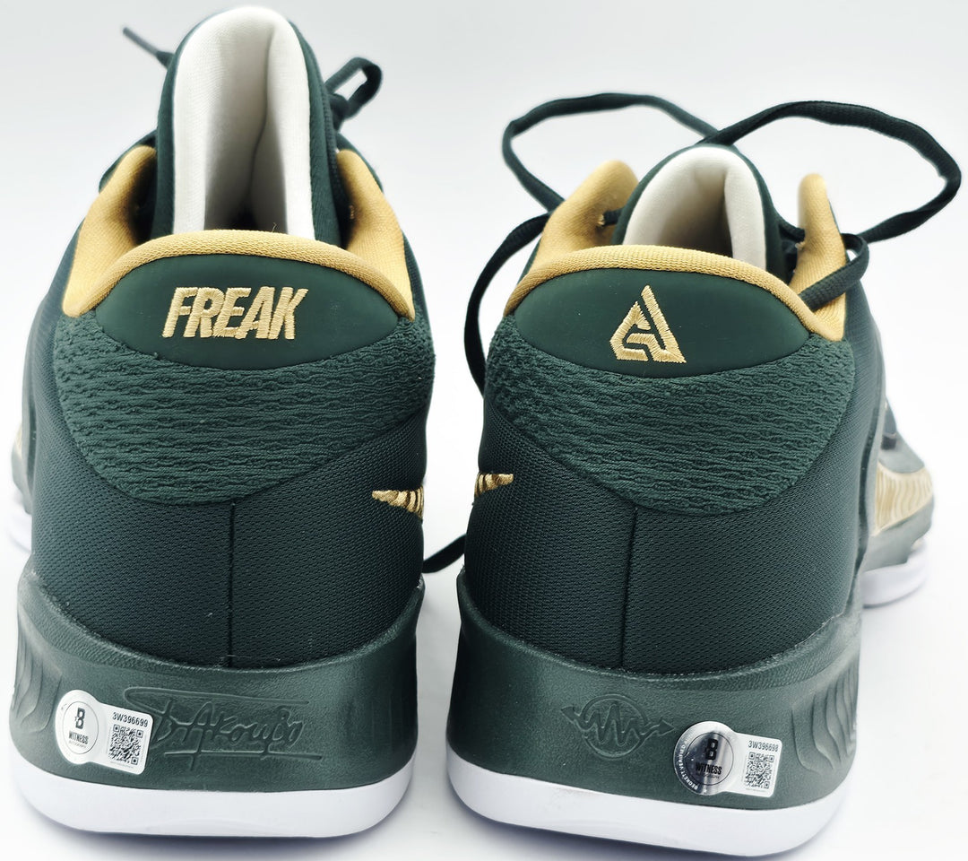 Giannis Auto 2022 (PE) Promo Michigan State Nike Zoom Freak 4 Game Shoes Size 16