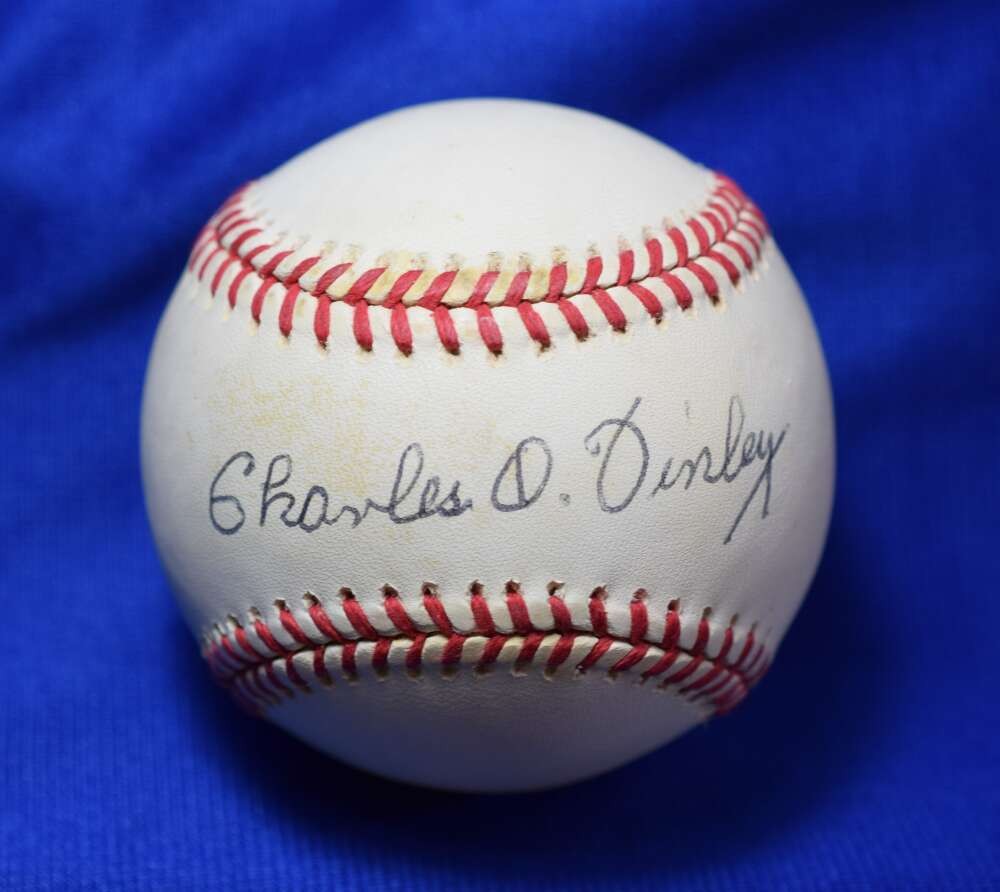 Charles Finley JSA LOA Autograph American League OAL Signed Baseball