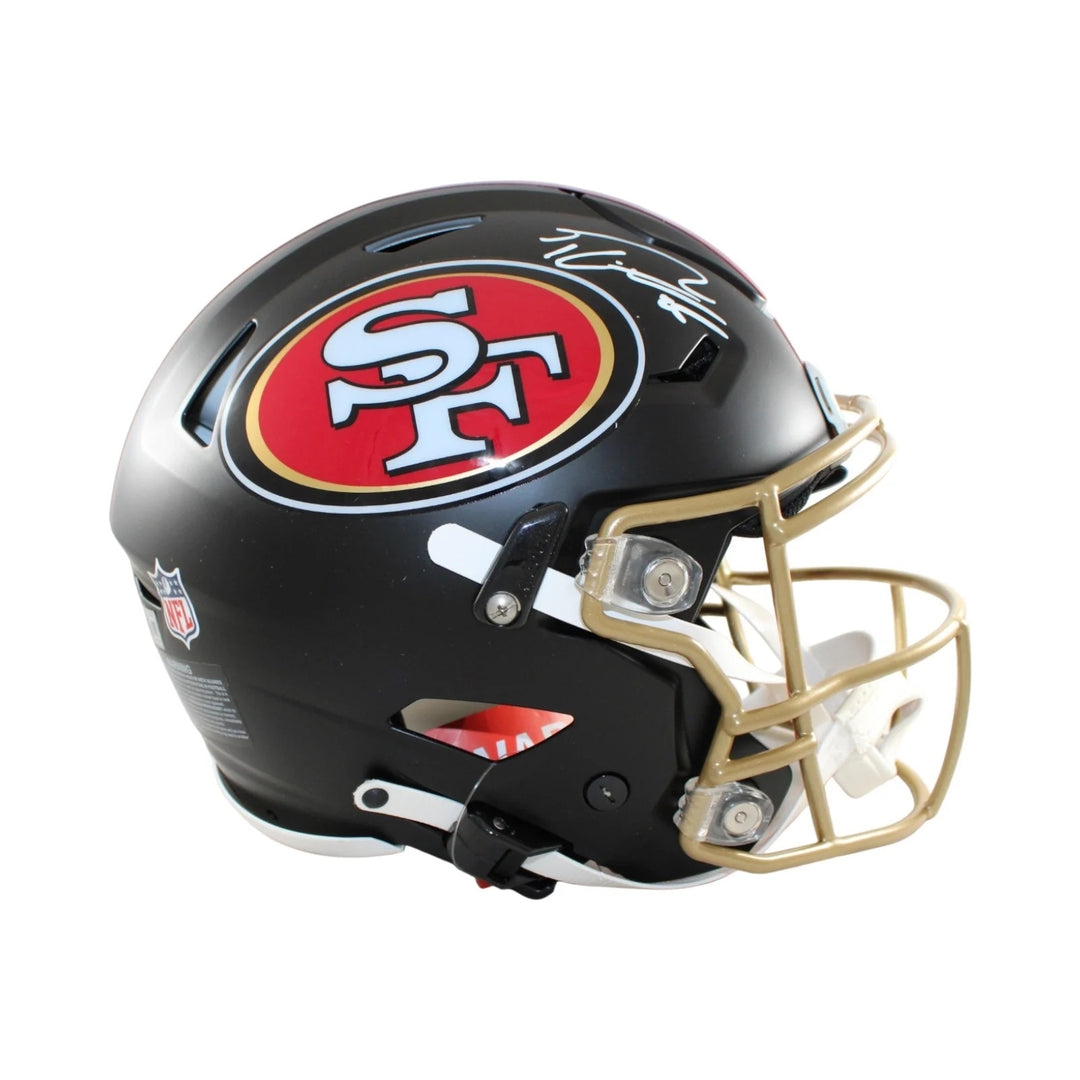 George Kittle Signed San Francisco 49ers Helmet F/S Speedflex Rival BAS 58571