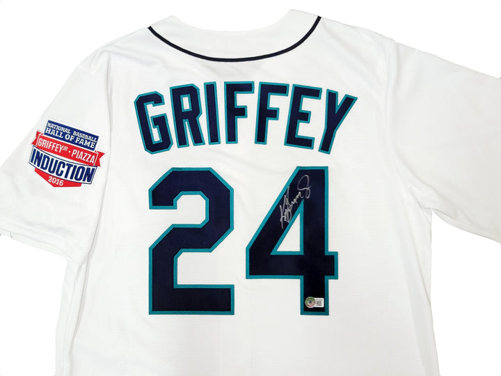 Seattle Mariners Ken Griffey Jr. Signed White Nike Cooperstown Edition Jersey