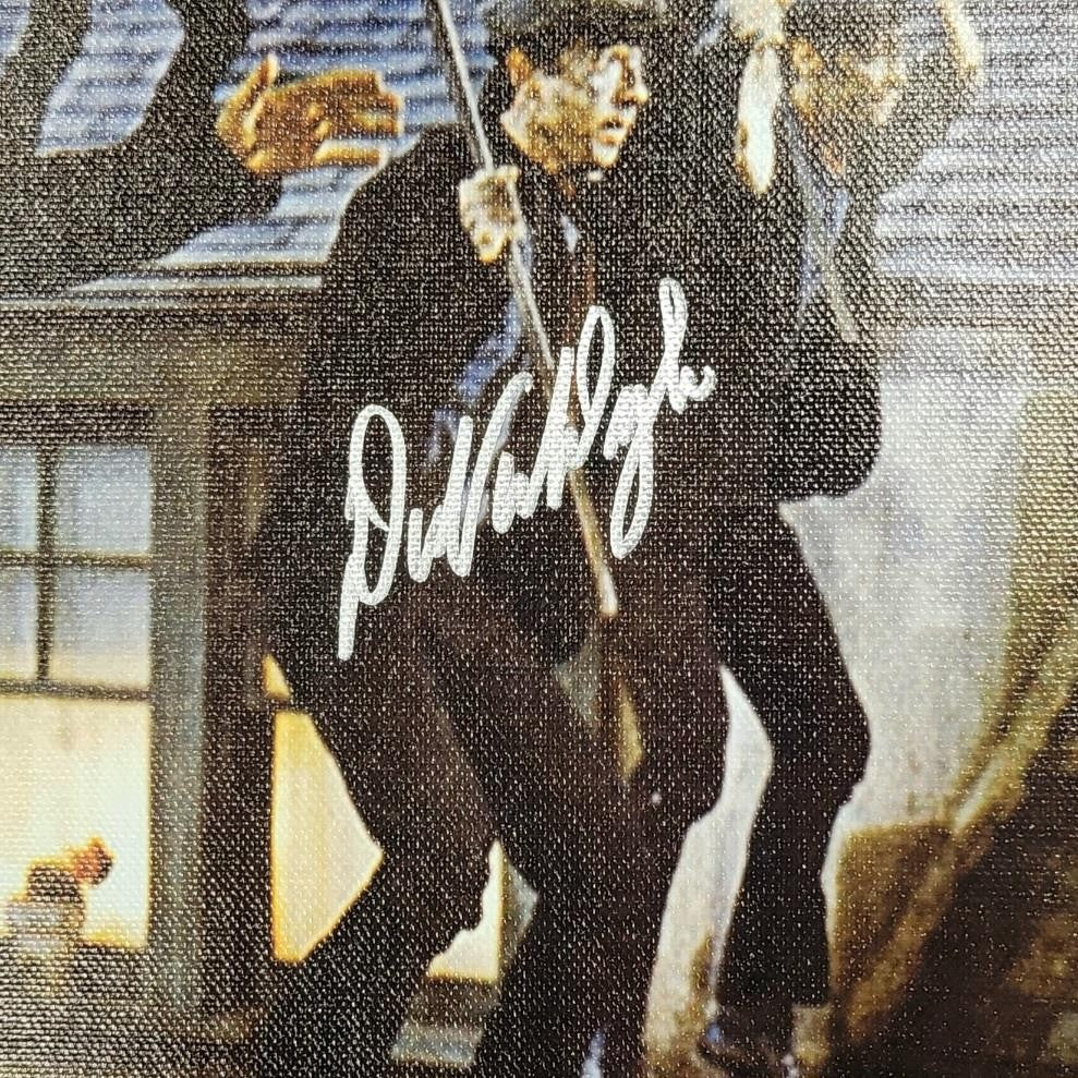 Dick Van Dyke autograph signed Mary Poppins 16x20 Canvas Photo ~ Beckett BAS