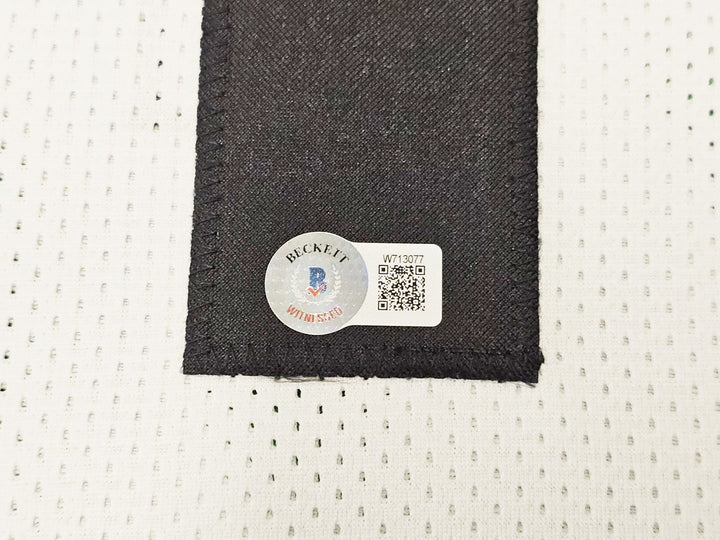 Jacksonville Jaguars Travis Etienne Autographed Signed White Jersey Beckett Wit