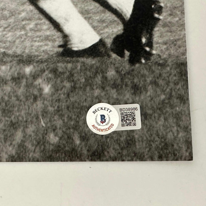 Autographed/Signed Pele Brazil 16x20 Photo Bicycle Kick Beckett BAS Auto