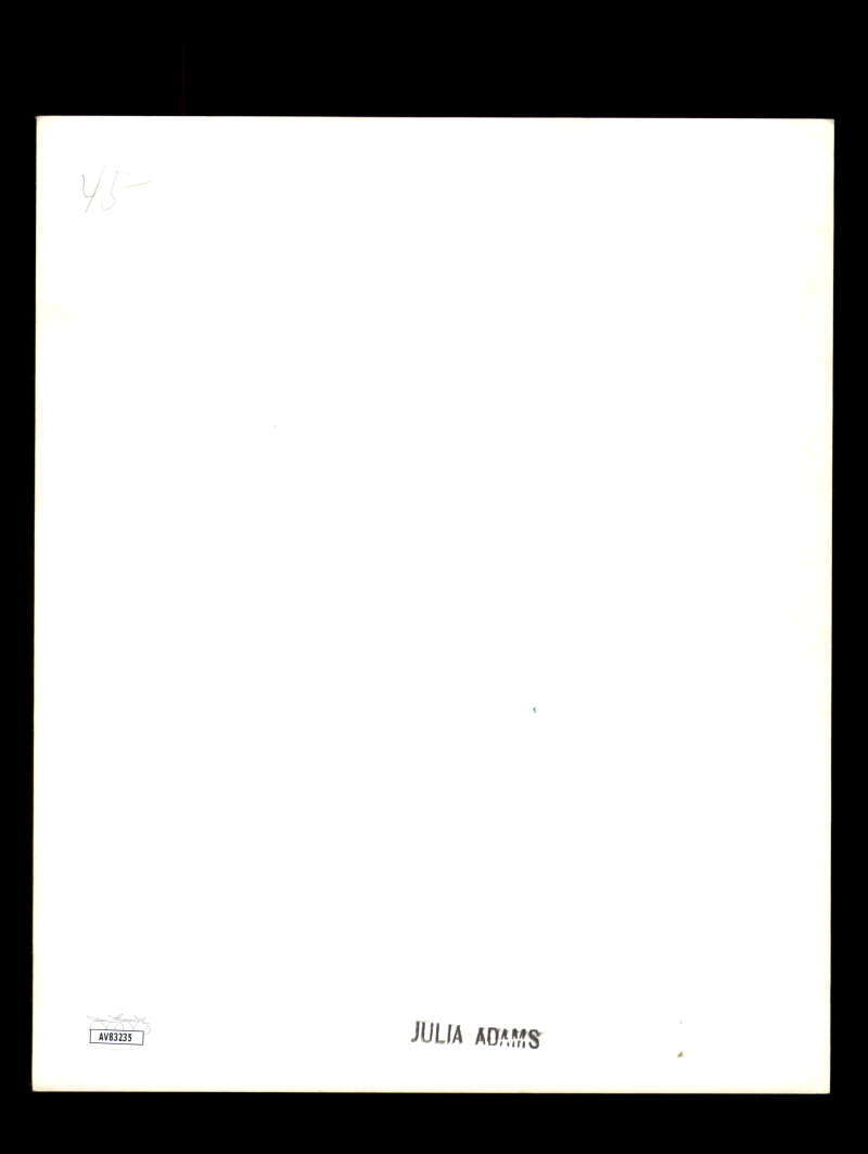 Julia Adams JSA Coa Signed 8x10 Photograph Autograph