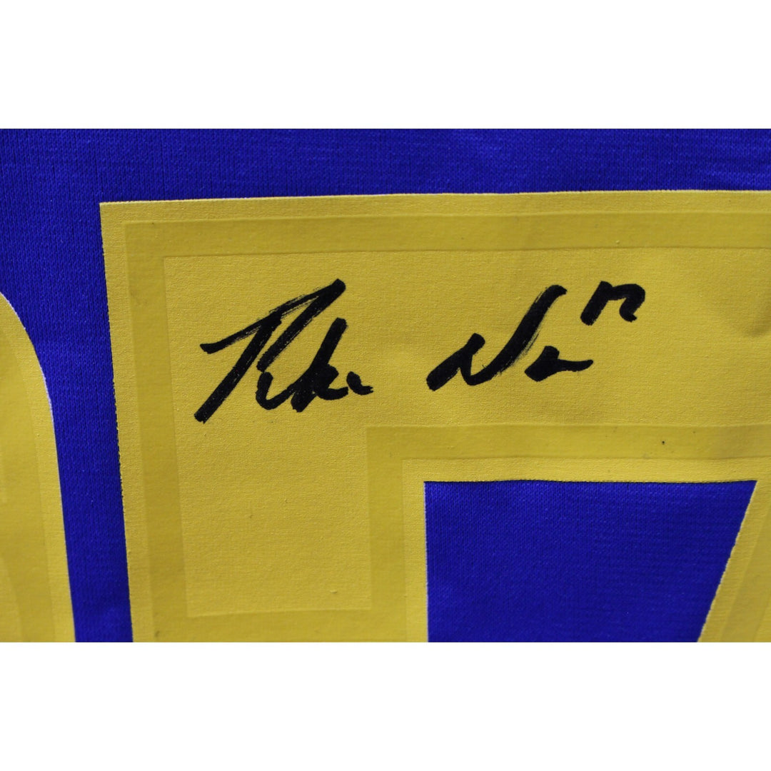 Puka Nacua Signed Los Angeles Rams Blue Nike Jersey FAN 45456