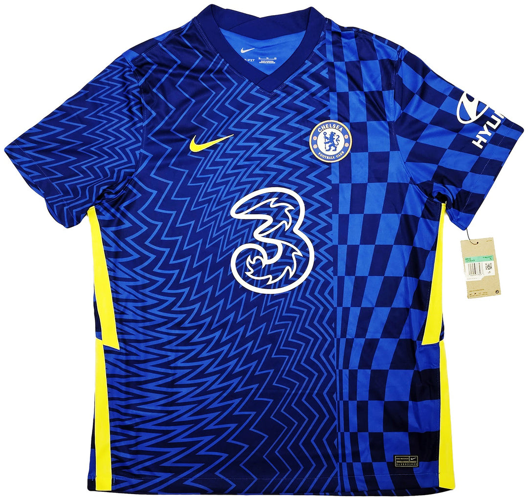 Chelsea F.C. Mason Mount Signed Blue Nike Jersey Size XL in Silver Beckett