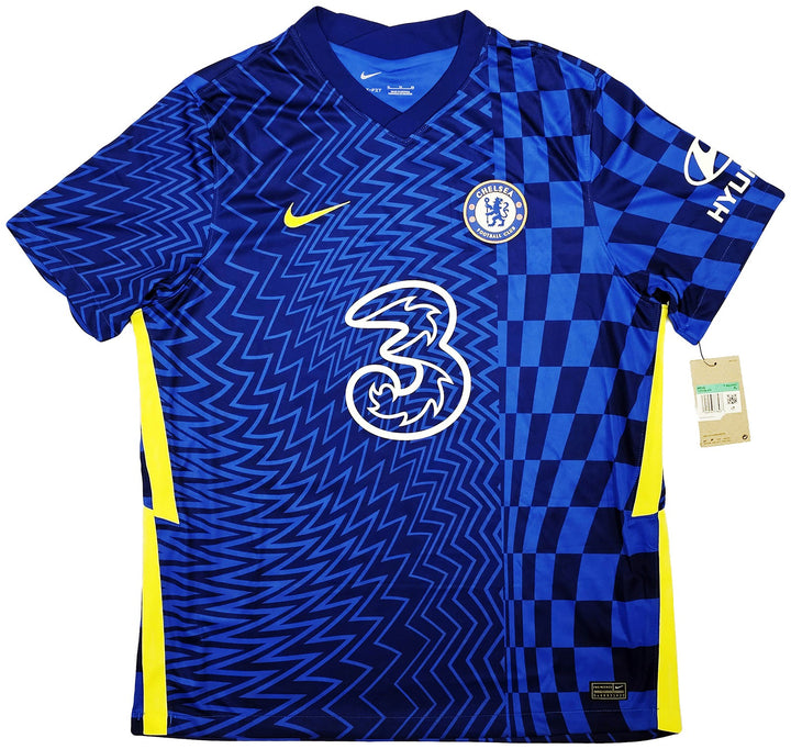 Chelsea F.C. Mason Mount Signed Blue Nike Jersey Size XL in Silver Beckett