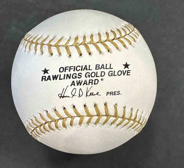 Keith Hernandez Signed Mlb Gold Glove Baseball 11 Gold Gloves Auto Mets Steiner