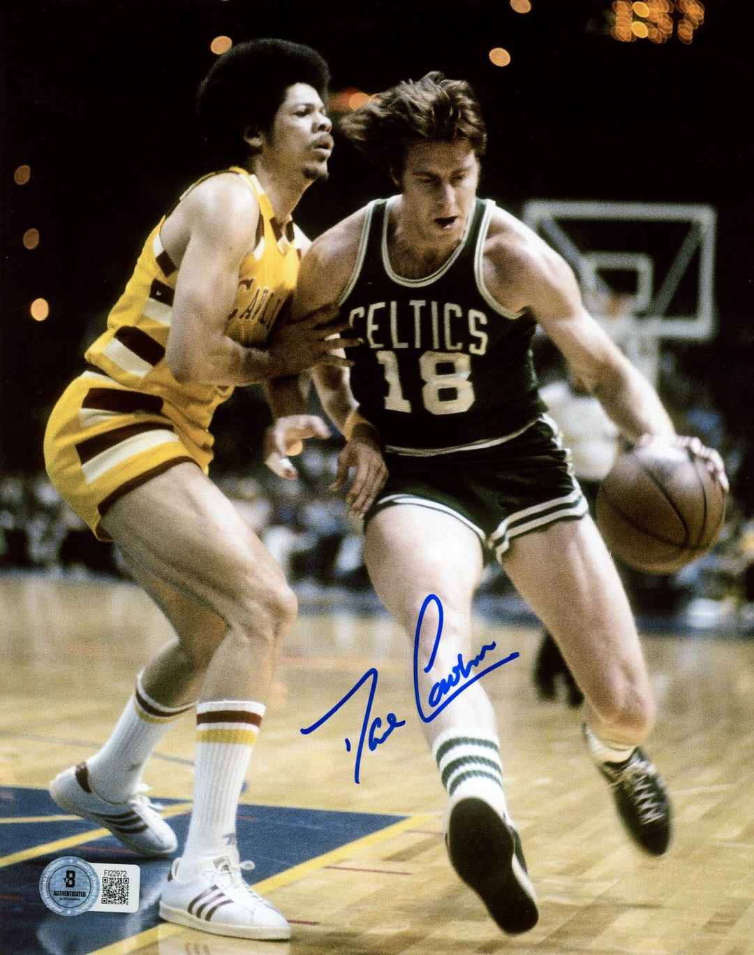 Dave Cowens Autographed/Signed Boston Celtics 8x10 Photo Beckett 57381
