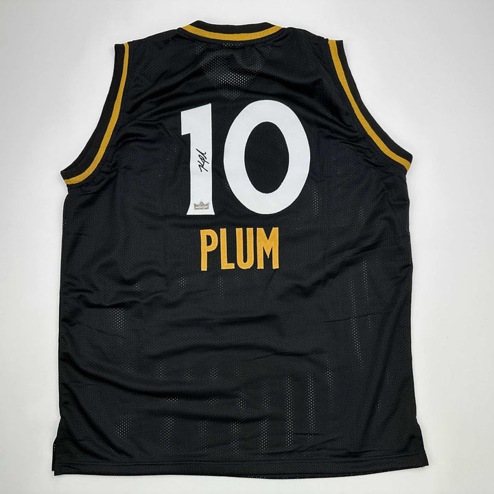 Facsimile Autographed Kelsey Plum Las Vegas Red Reprint Jersey Size Men's XL