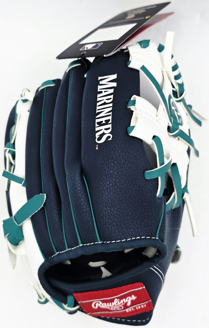 Cal Raleigh Auto Rawlings Mariners Logo Mini Fielding Glove Fanatics & MLB Holo