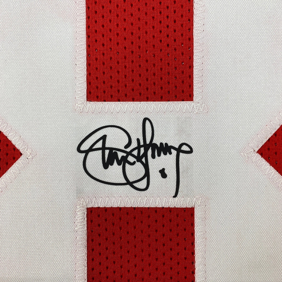 Facsimile Autographed Steve Young San Francisco Red Reprint Jersey Size Men's XL