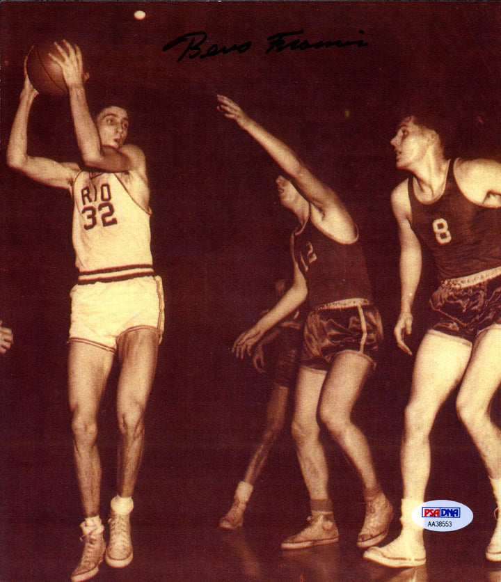 Bevo Francis Signed 8x9.5 Photo Rio Grande College Red Storm PSA/DNA