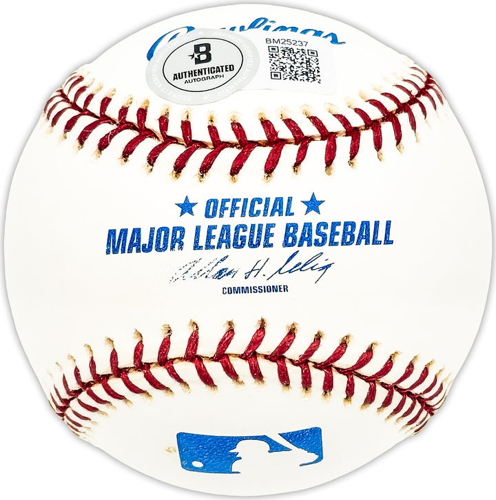 Jerry Buchek Autographed MLB Baseball Cardinals 1st Run Busch Beckett BM25237