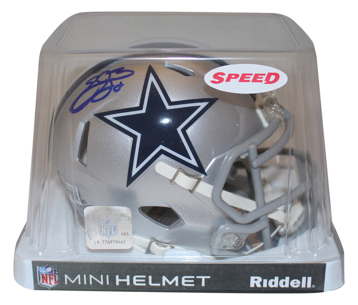 Emmitt Smith Signed Dallas Cowboys Mini Helmet Beckett 37343