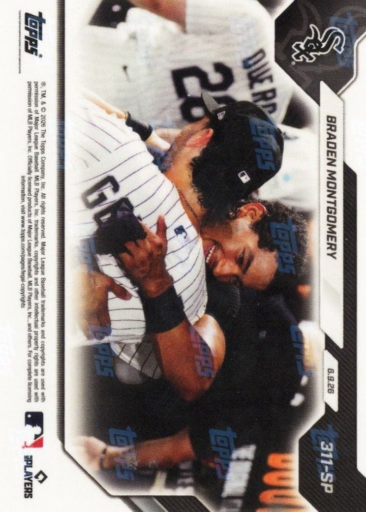 2026 Topps Now Braden Montgomery #311SP Rookie Baseball Card