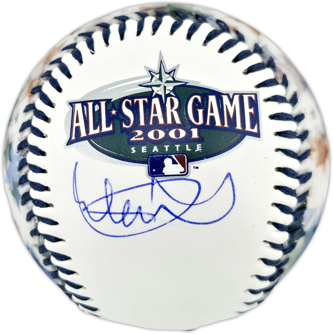 Ichiro Suzuki Signed Official 2001 All Star Game Logo Fotoball Beckett Witness
