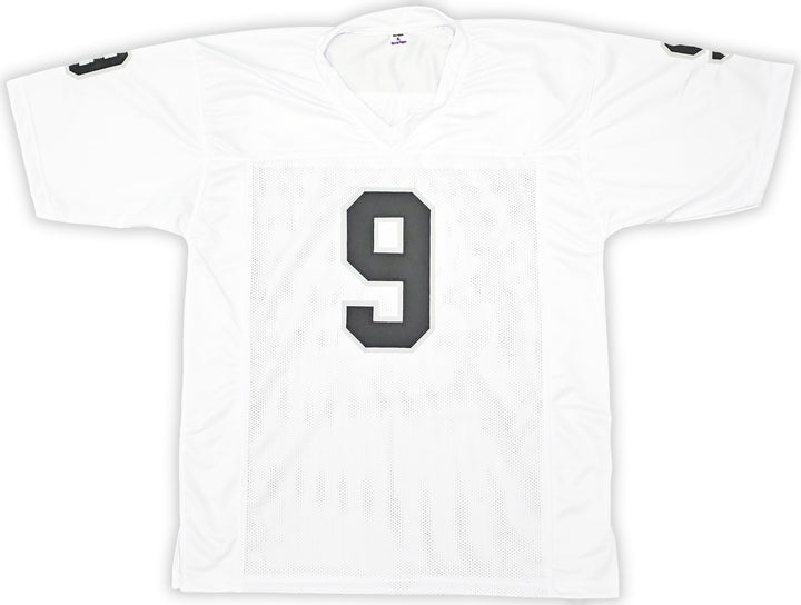 Las Vegas Raiders Tyree Wilson Signed White Jersey Beckett Wit