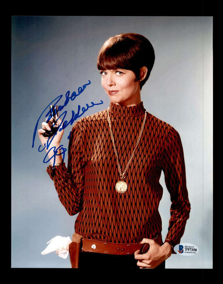 Barbara Feldon BAS Beckett Coa Signed 8x10 Get Smart Photo Certified Autograph