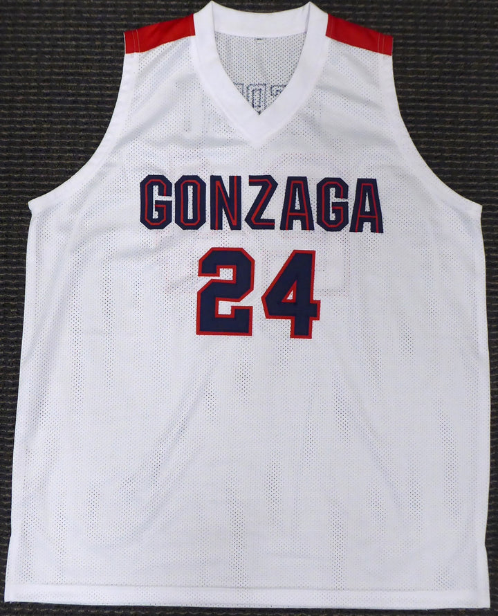 Gonzaga Bulldogs Corey Kispert Signed White Jersey "Go Zags!" MCS Holo